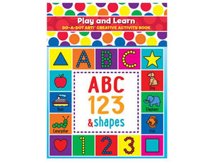 New Design Play & Learn Creativity and Activity Book ABC 123