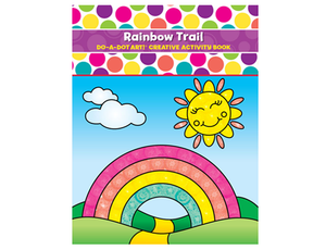 NEW Do A Dot Design Rainbow Trail Creativity and Activity Book