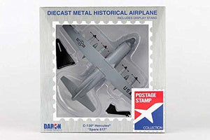 Postage Stamp C-130 Hercules Spare 617 Die Cast Model Airplane-Packaged