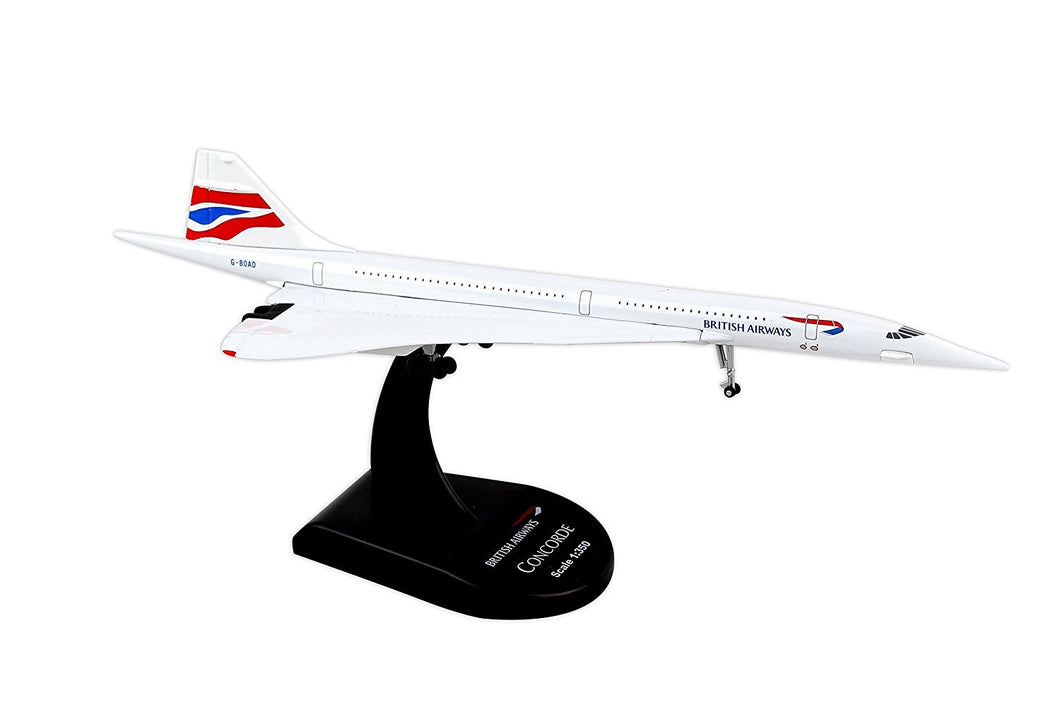 Postage Stamp British Airways Concorde Die Cast Model
