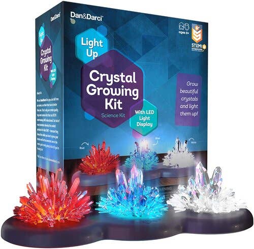 Light Up Crystal Growing Kit