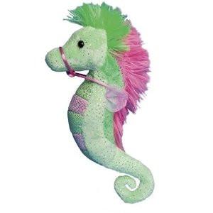 Sea Horse- Lime and Pink