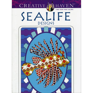 Sealife Designs to Color Coloring Book