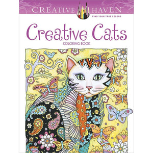 Dover Creative Cats Coloring Book