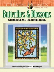 Creative Haven Butterflies & Blossoms Coloring Book