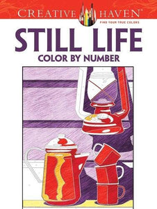 Creative Haven Still Life Color By Number