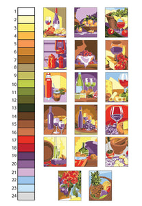 Creative Haven Still Life Color By Number