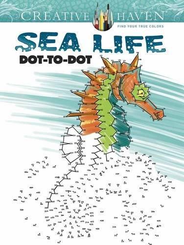 Creative Haven Sea life Dot to Dot Book