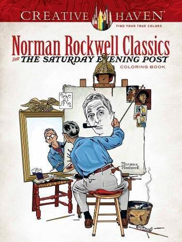 Creative Haven Norman Rockwell Saturday Evening Post Coloring Book - Freedom Day Sales
