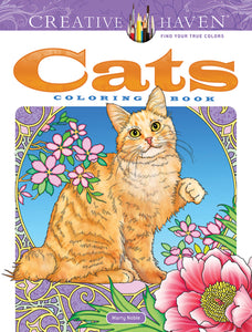 Creative Haven Fancy Cats Coloring Book