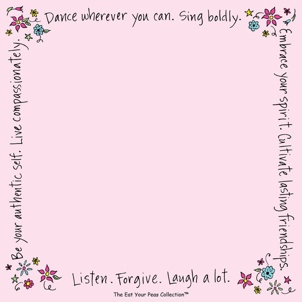 Dance Sweet Sayings Notepad
