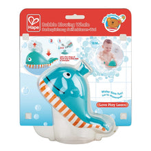 Load image into Gallery viewer, Hape Bubble Blowing Whale Bath Toy