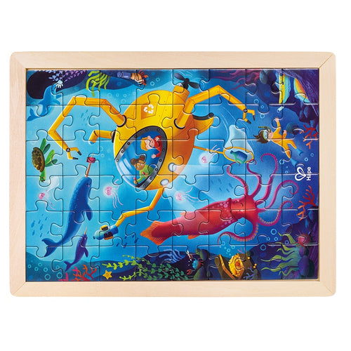 Hape Ocean Rescue 48pc Wooden Puzzle