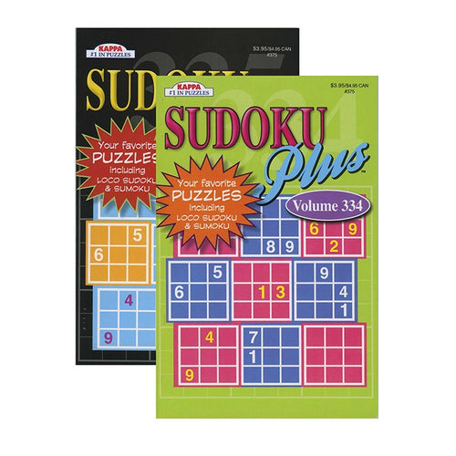 Kappa Sudoku Puzzles Book