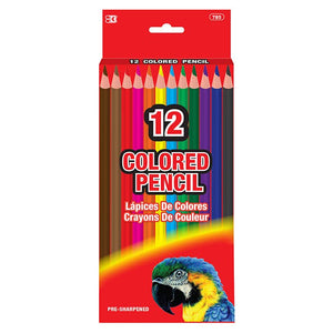 12 Color Pencils