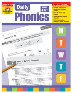 Daily Phonics, Grade 4-6+