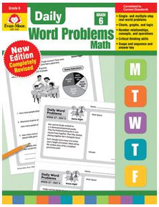 Daily Word Problems, Grade 6