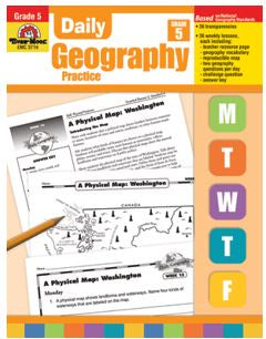 Daily Geography Practice, Grade 5