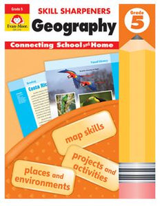Skill Sharpeners: Geography, Grade 5