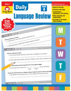 Daily Language Review  , Grade 4