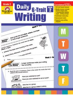 Daily 6-Trait Writing, Grade 2