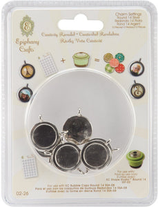 Epiphany Crafts Round Charm Setting