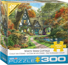 Load image into Gallery viewer, EuroGraphics White Swan Cottage by Dominic Davison 300-Piece Puzzle