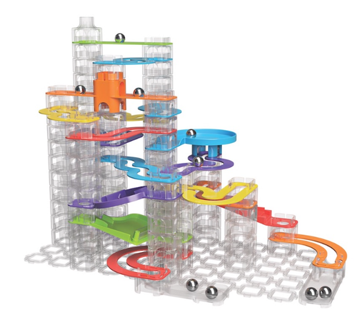 Fat Brain Toys 124pc  Deluxe Trestle Track Set