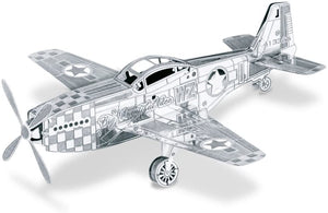 Metal Marvels - Mustang P-51 3D Laser Cut Model