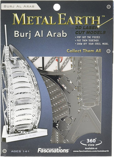 Metal Marvels Burj Al Arab 3D Laser Cut Models