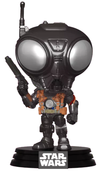 Funko Pop Star Wars Q9-Zero Mandalorian