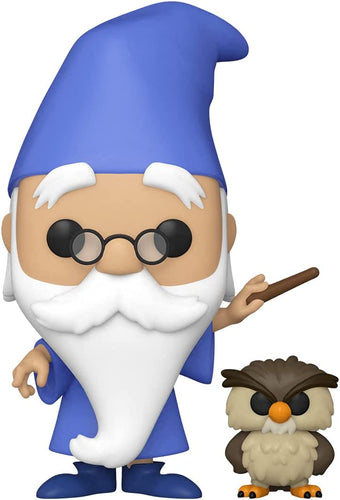 Funko Pop & Buddy: Sword In The Stone: Merlin w/ Archimedes