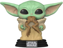 Load image into Gallery viewer, Star Wars Funko POP The Child Baby Yoda with Frog in Mouth Mandalorian