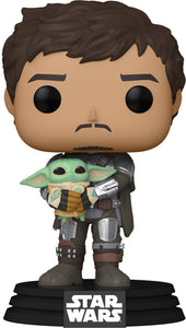 Funko Pop Star Wars Mando with Grogu