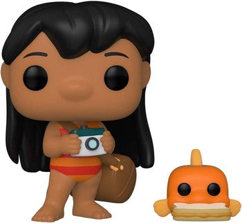 Funko Pop Disney- Lilo & Stitch- Lilo with Pudge #1047