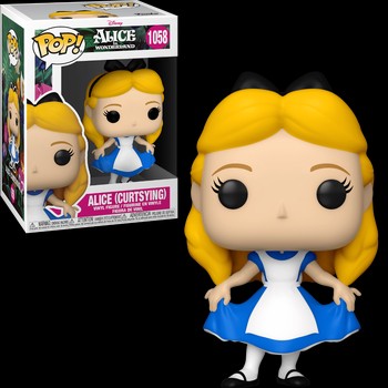 Funko Pop Disney Alice 70th Alice Curtsey