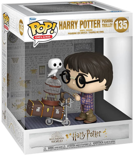 Funko Pop Deluxe: Harry Potter Anniversary: Harry Pushing Trolley