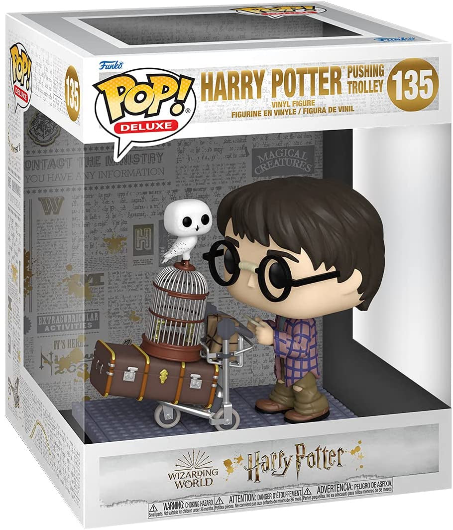 Funko Pop Deluxe: Harry Potter Anniversary: Harry Pushing Trolley