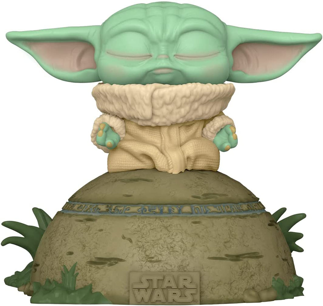 POP Funko Pop Deluxe: Mandalorian- Grogu Using the Force
