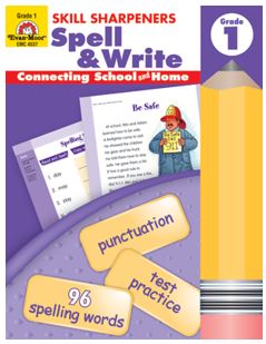 Skill Sharpeners Spell & Write, Grade 1
