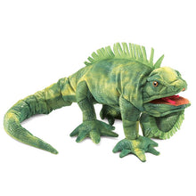 Load image into Gallery viewer, Folkmanis Iguana Hand Puppet #2258