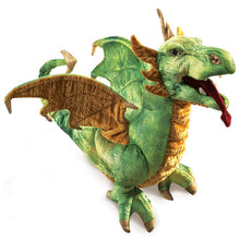 Load image into Gallery viewer, Folkmanis Wyvern Dragon Hand Puppet #2812