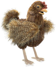 Load image into Gallery viewer, Folkmanis Hen Hand Puppet #3094