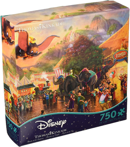Thomas Kinkade The Disney Dreams Collection:750 Piece Puzzle- Dumbo