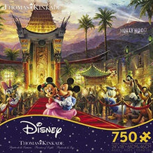 Load image into Gallery viewer, Thomas Kinkade The Disney Dreams Collection:750 Piece Puzzle- Mickey and Minnie Hollywood