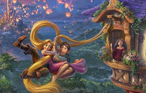 Thomas Kinkade The Disney Dreams Collection:750 Piece Puzzle- Tangled