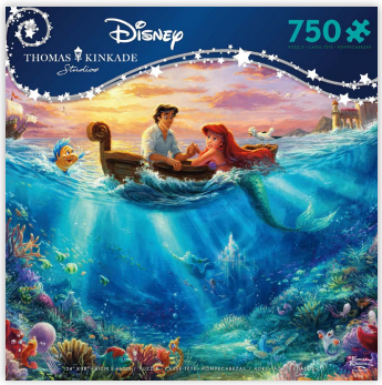 750pc Disney Dreams Puzzle- Little Mermaid Falling In Love