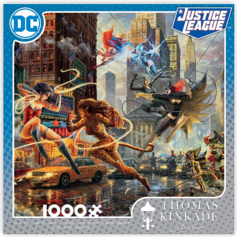 1000pc Thomas Kincade/Dc Comics Puzzle:The Women of DC
