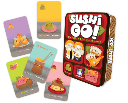 Sushi Go Tin Game: The Pick and Pass Card Game