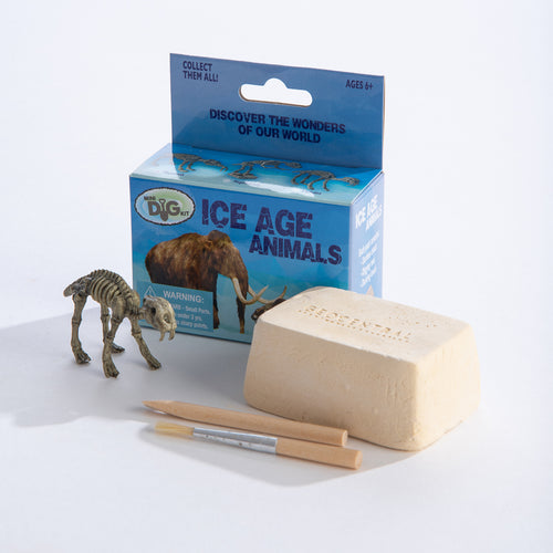 Geocentral Ice Age Animals Mini Excavation Kit